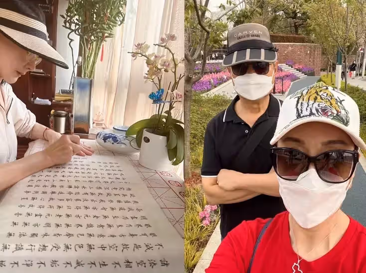 相攜到老！夏台鳳「一婚不順」兒子早逝　今72歲近況「二婚嫁小25歲老公」居家做菜繪畫