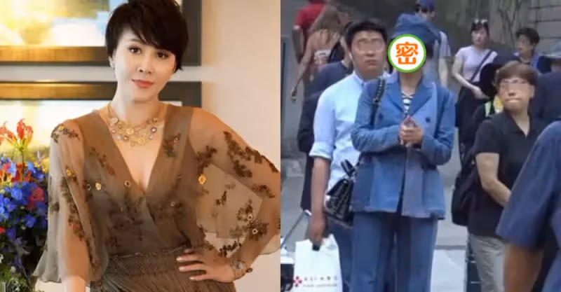 路人拍到劉嘉玲，素麵朝天臉色蒼白，網友：原來跟普通人沒區別