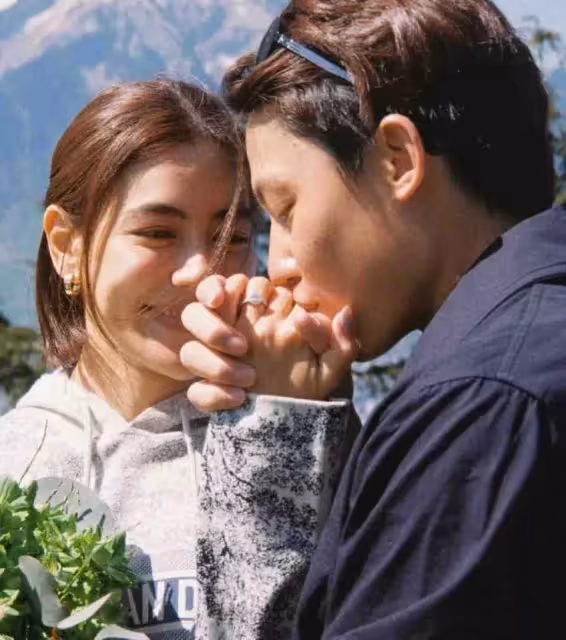 Mark瑞士向Kim求婚成功, NadechYaya同游見證