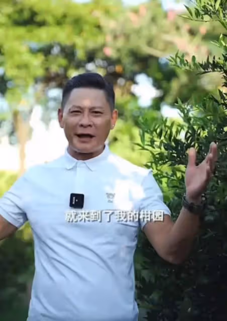 「陳皮大王」TVB男星林敬剛內地開餐廳！開業禮請舞獅表演，還經營著200畝果園