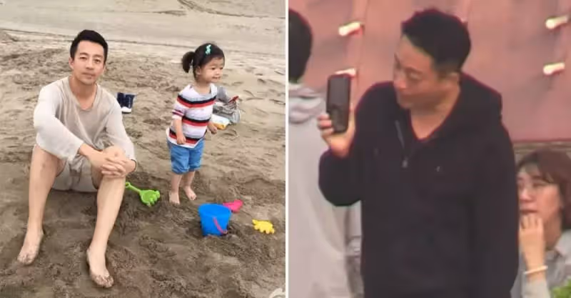 汪小菲逛街滿臉憔悴，和女兒視訊通話看狗，賣力逗女兒開心顯卑微，網友：一副老父親的既視感