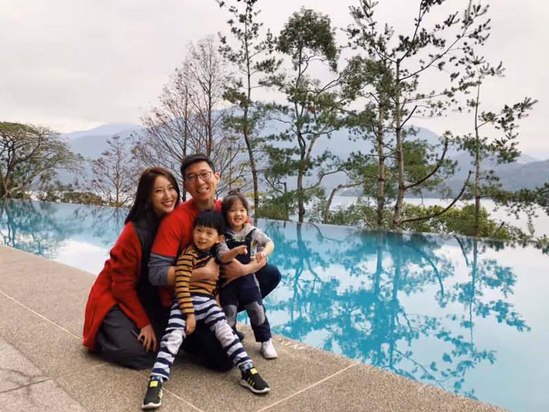 Max暴風成長!隋棠「合體陶晶瑩全家」出遊過暑假 3歲兒抽高「超過185cm爸的腰」網讚:變好帥