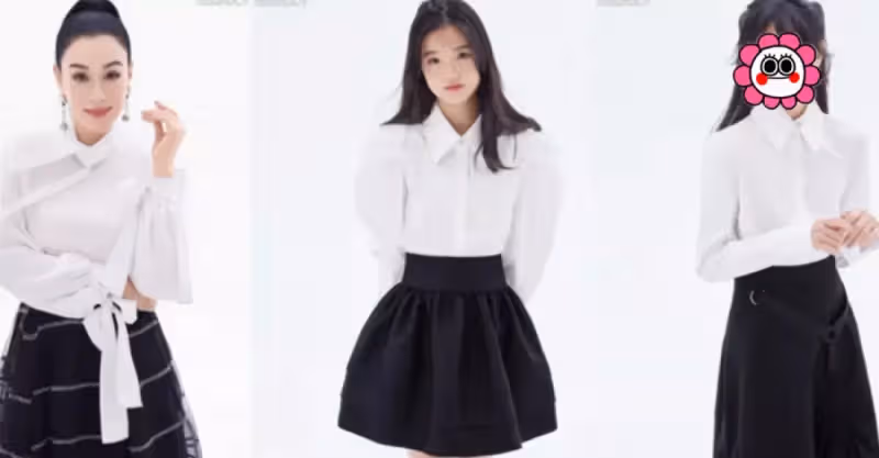 鐘麗緹曬與孩子合影，3個女兒美的各有千秋，小女兒最像母親