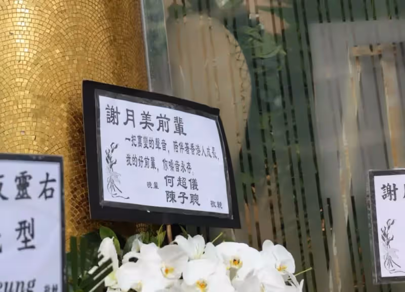 老戲骨謝月美癌癥去世,王祖藍何超儀送花圈悼念,李司棋稱很心疼