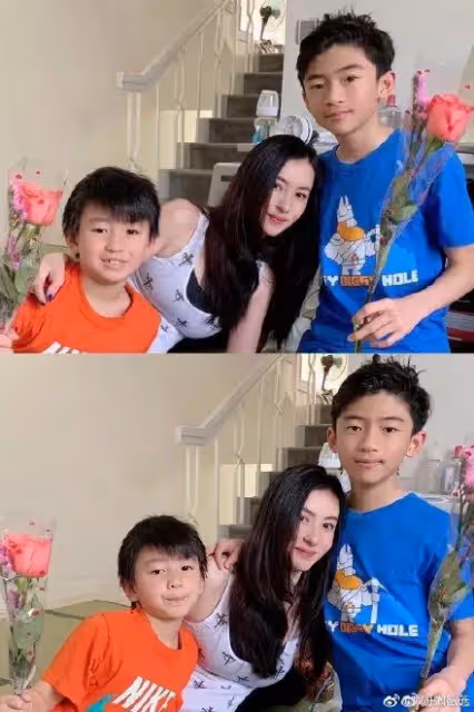 她美貌基因來自爺爺!「張柏芝爺爺照片爆光」鼻子和臉型比她更優越:帶上假髮就是柏芝本人了
