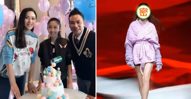 任達華17歲女兒首登T台！與劉雯同台走秀，眼神淩厲大長腿太吸睛，網友大贊：絲毫不輸超模