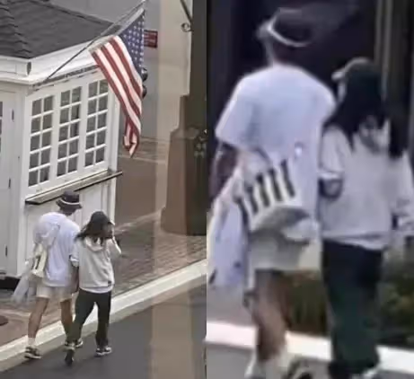 玄彬孫藝珍終於被偶遇了!穿休閒裝手牽手逛街,玄彬還給老婆背包