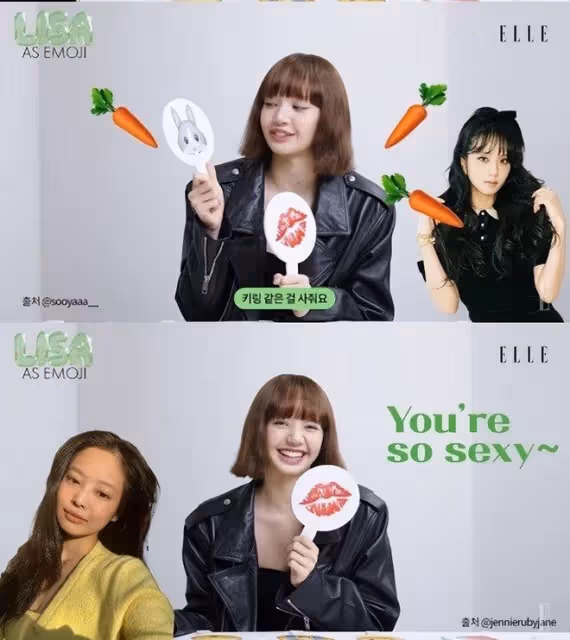 Blackpink Lisa稱Jennie總是很性感，長發的自己很辣