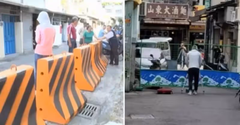 搬12塊護欄擋住！台中路霸「拿出財產證明」喊：整條路都我的 不聽勸「把鄰居告上法庭」判決出爐！