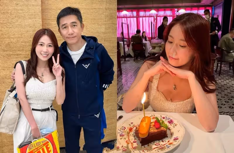 梁朝偉素顏照曝光，頭髮花白身形消瘦，與女藝人黃婧靈合影超有紳士