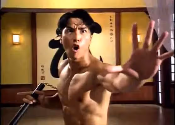 甄子丹1991年將配角活活演成了主角，TVB：將來必成大器不必挽留