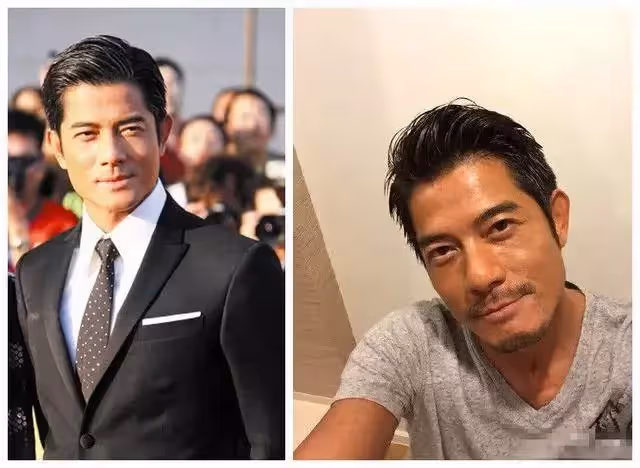 57歲劉德華、張學友素顏,53歲郭富城素顏,網友:差別真的太大了!
