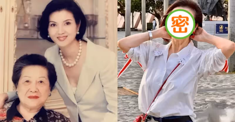 謝玲玲老了不包裝也漂亮，65歲穿白襯衫牛仔褲顯年輕，而且氣質高貴！