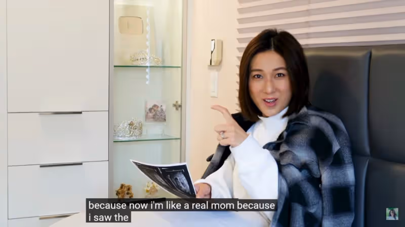 拍片談懷孕3個月艱辛經歷　鍾嘉欣嘆過得極不舒服