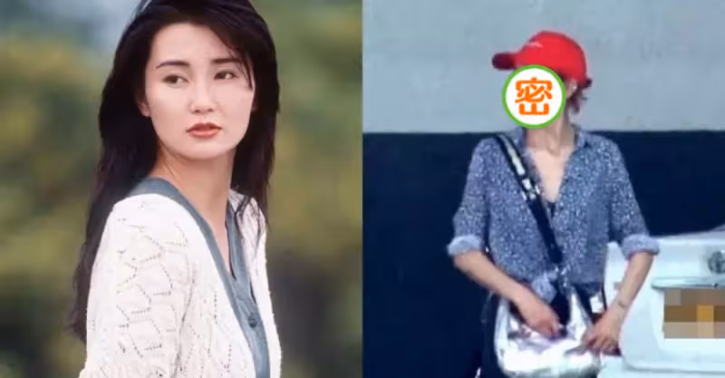 路人在車庫拍到張曼玉，身材幹枯皮膚皺癟，狀態引人擔憂