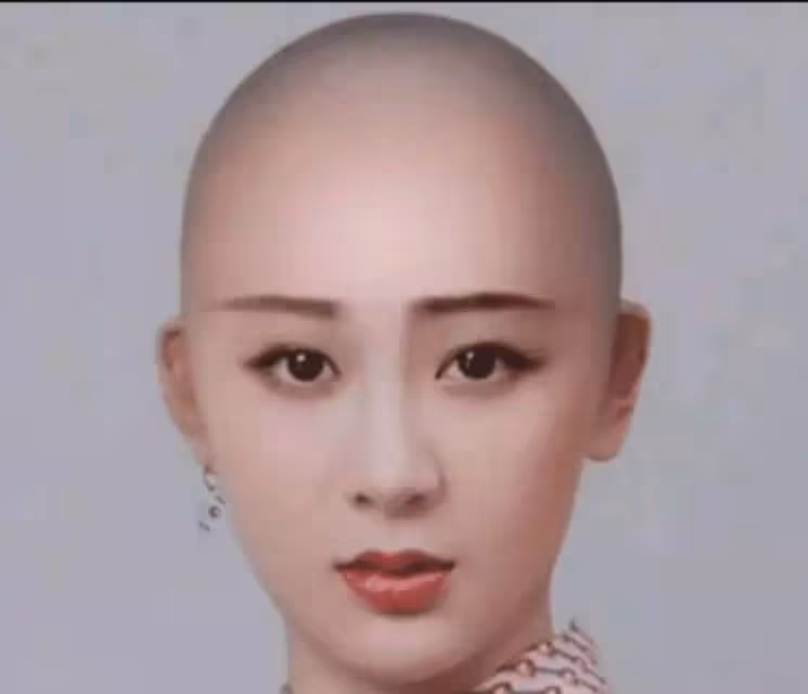 女明的光頭造型,范冰冰依舊美,章子怡很嚇人,莫文蔚勉強能看