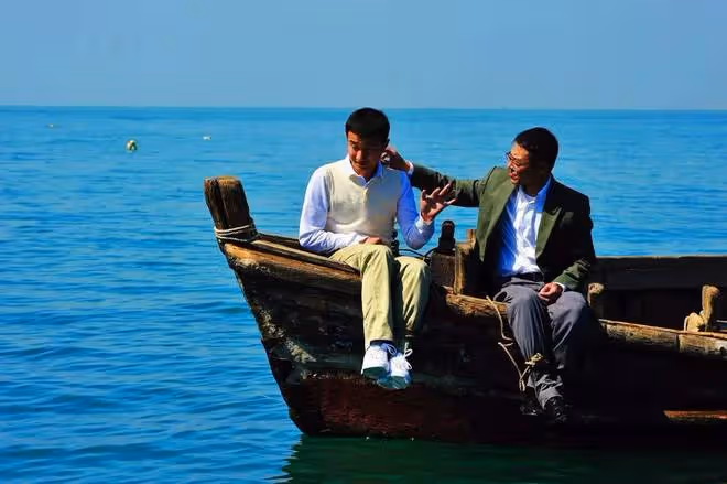 《海洋天堂》幕後：李連杰主動請纓零片酬出演，還給文章開後門