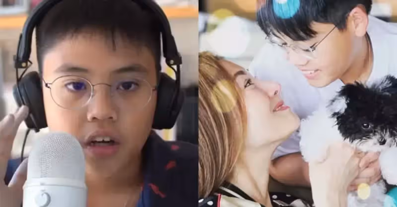 李嘉欣11歲兒子近照，長相神似許晉亨，沒有遺傳「最美港姐」的神顏？