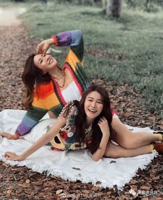 黃翠如野餐變chill爆私影團！陳庭欣與石修跳開心舞