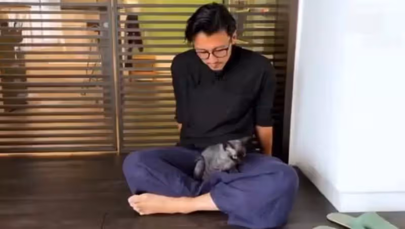 謝霆鋒香港豪宅曝光！家中裝潢簡潔接地氣，唯獨墻面刷綠色很獨特，網友：完全不像是明星住的！
