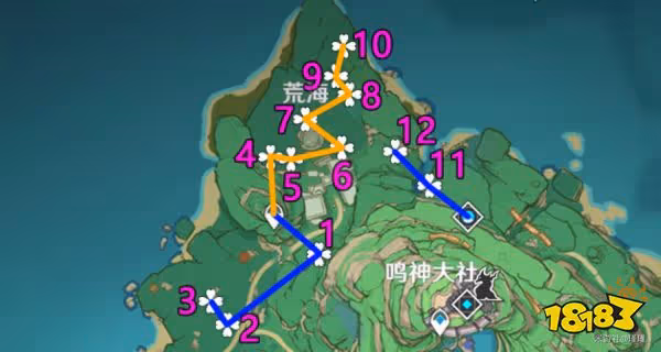 原神緋櫻繡球收集路線一覽 緋櫻繡球分布圖 獲得方式大全