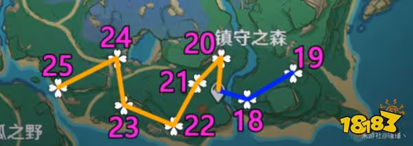 原神緋櫻繡球收集路線一覽 緋櫻繡球分布圖 獲得方式大全