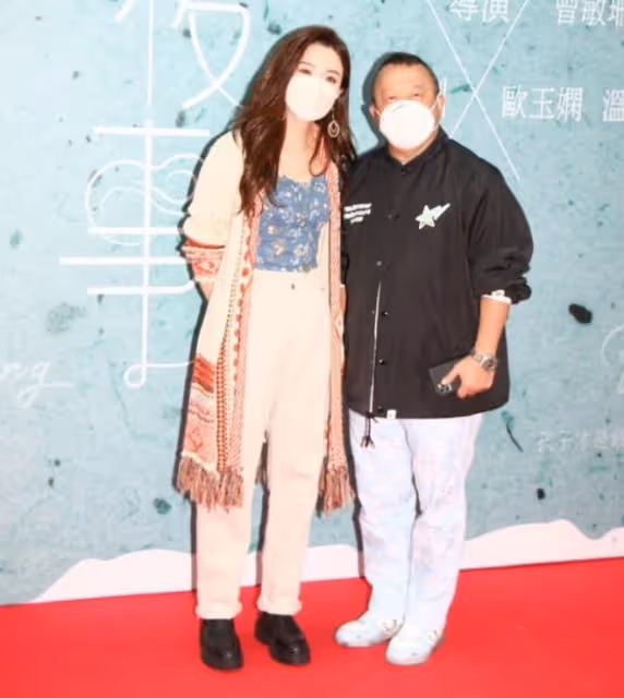 曾志偉陪兒媳出席活動，回應兒子婚變傳聞，稱若離婚幸福那就離吧