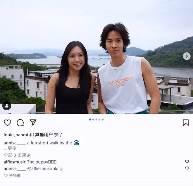 李麗珍女兒與富二代出遊,穿運動背心大秀身材,24歲追求者不斷