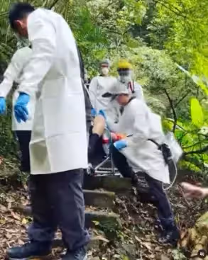 陶晶瑩登山目擊「山友被6醫護抬下山」還原驚險過程 照片曝光「網友全都氣炸」:是不是欠罵