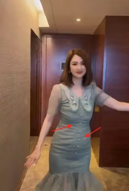 50歲洪欣著緊身衣跳舞,不重細節大肚明顯,被吐槽穿成農村婦女