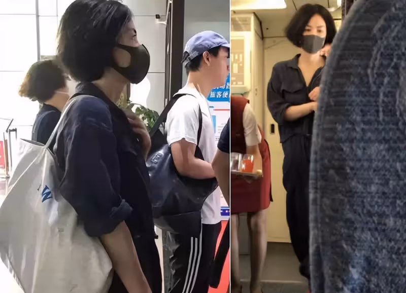 52歲天后王菲拍內衣廣告!穿吊帶露精緻鎖骨,光腳躺地上身段性感~