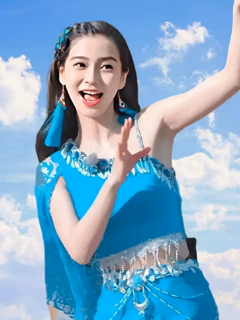 baby傣服造型曝光,5小時上百萬人瀏覽,離開黃曉明的她人氣仍飆升