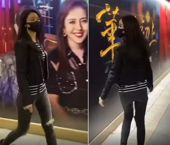 45歲林心如罕見炫美腿!一雙筆直小腿毫無贅肉,「腳背紋身」十分搶眼,網友驚訝:竟然還有叛逆個性的一面
