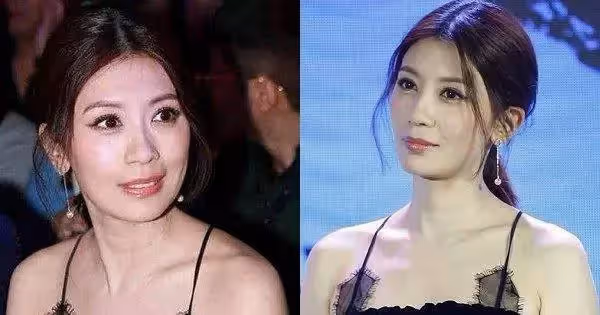 賈靜雯膽真大,吊帶裙竟敢這麼穿,網友: 44歲也瘋狂!