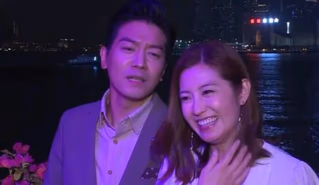 直認好激烈！TVB知名女星與小生搭檔拍激吻戲，太投入險撞爆牙齒
