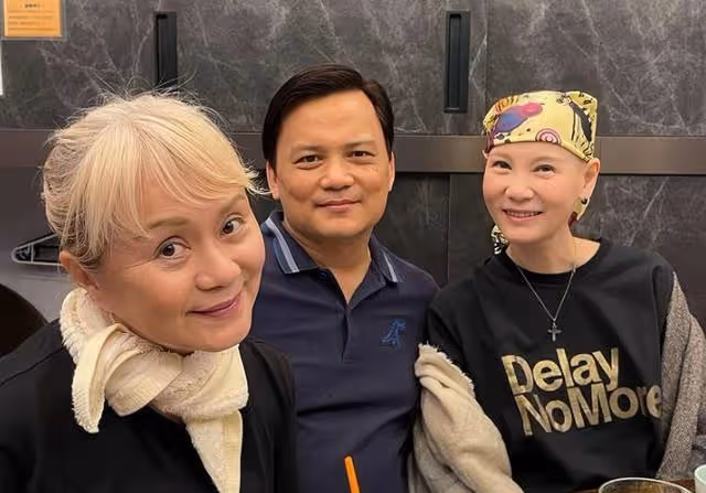 香港知名女星宣布退出娛樂圈！疑乳腺癌復發，包頭巾出鏡身材消瘦