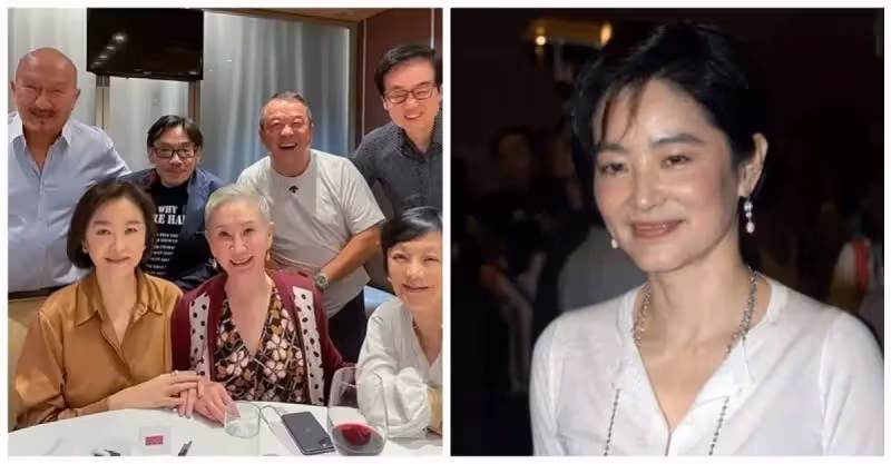 老友因病離去！林青霞偕6大咖敘舊「餐桌畫面藏動人細節」　散會前「依序和過去道別」不再哭泣
