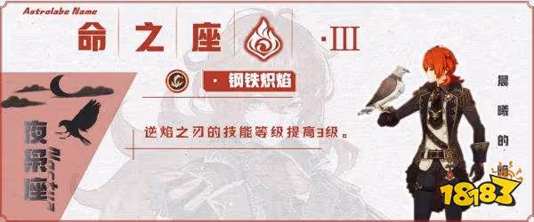 原神迪盧克命之座分析 迪盧克幾命可以玩