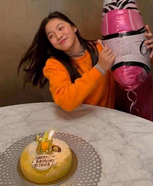 11歲星二代因熱舞短片出圈，被喊話加入女團，父親不贊成入行