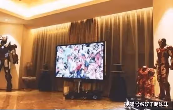 張翰豪宅裝修，家裡面積超大，不愧是魚塘「塘主」