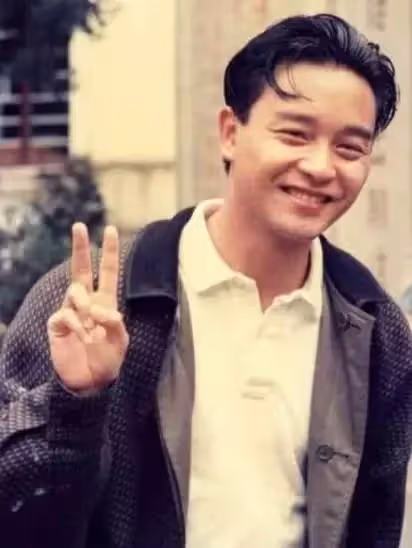 1992年霸王別姬殺青宴上,張國榮:你再打她,我讓香港兄弟收拾你!