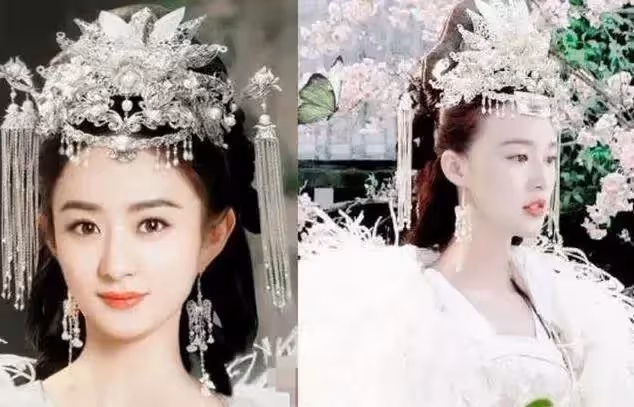 撞衫撞髮型撞首飾,趙麗穎李沁5連撞,誰美誰醜一眼就能看出來!