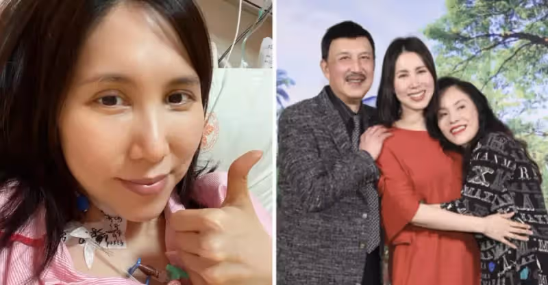 余苑綺病況惡化！抗癌8年「肺有東西爆開」癌指數再飆高　拖病體「現身向他道謝」余天沉重：只能多陪伴
