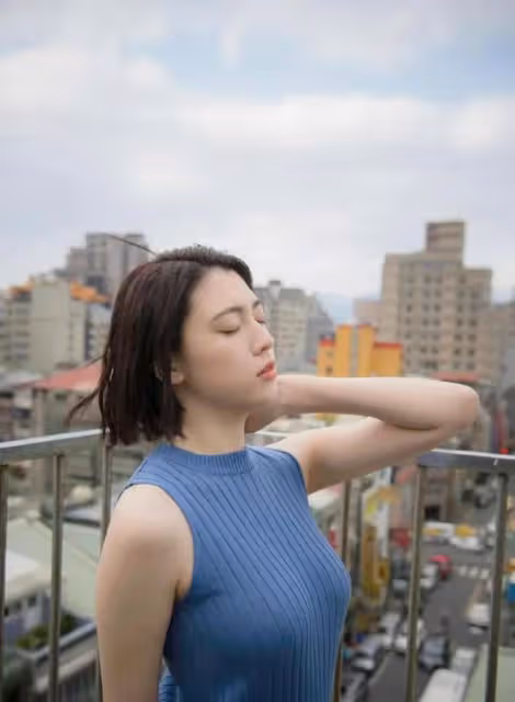 日本模特三彩吉花擁有傲人身材