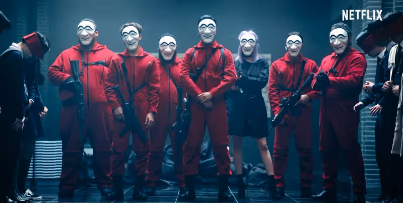 韓版《紙房子》624強勢登場　預告曝光直播「搶劫秀」！