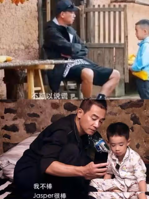 應采兒與兒子家中熱舞!素顏張大嘴姿勢搞怪,Jasper招風耳太搶鏡,清秀的面容太像媽媽應采兒