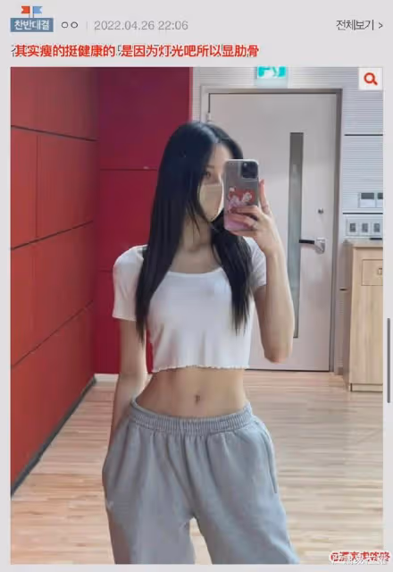 減肥減到厭食、肋骨瘦到凸出?這位神仙妹妹怎麼突然成了韓國網友的靶子?