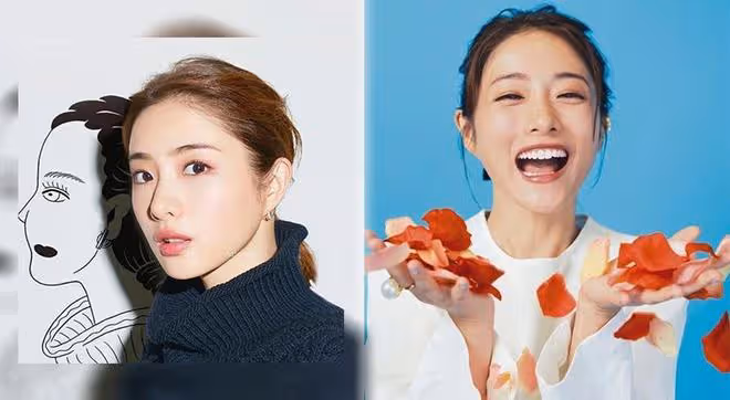 石原里美亮眼造型接東奧聖火，不戴口罩以堅定奧運信心