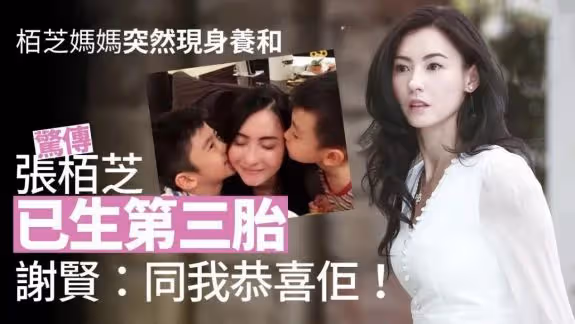 謝賢不再隱瞞,說出謝家與張柏芝第三胎的關係,謝霆鋒不再背鍋