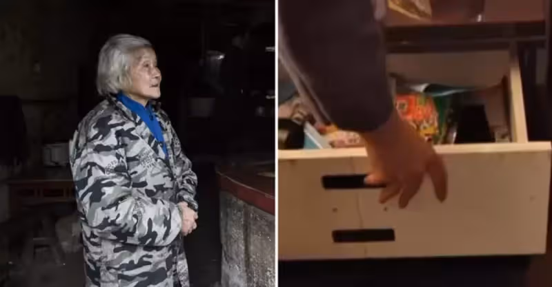 媽媽3個月不洗澡，女兒嫌她不講衛生，生氣趕走了她，第二天收拾抽屜的時候，她卻捂臉痛哭